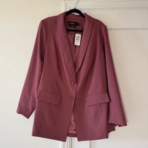 Torrid NWT Blazer Size 3 3X 22-24 Studio Refined Crepe Classic Long Line Blazer